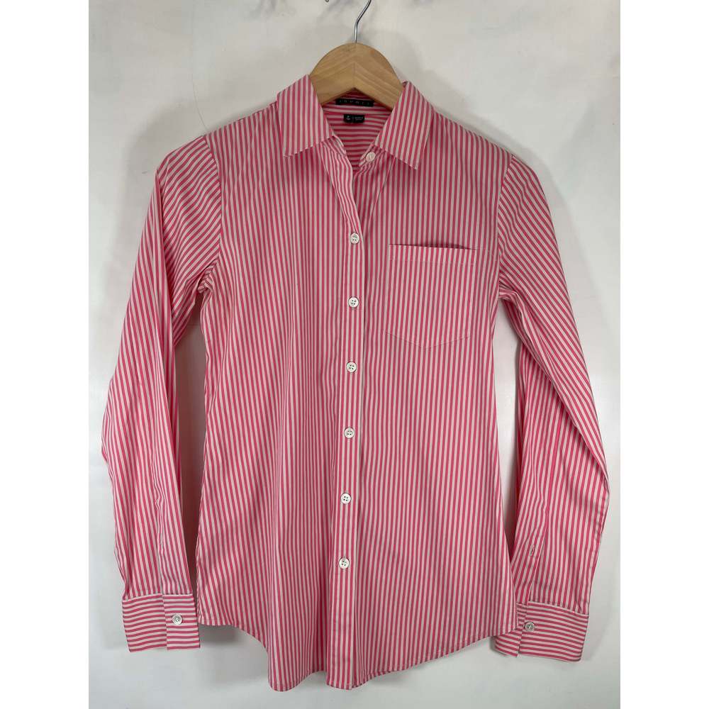 Theory Striped Button Down Shirt